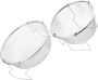 2PCS Frying Basket Round Strainer For Chicken Wings Snacks Easy To Clean