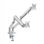 Dual Monitor Clamp Bracket With Gas Spring Arm