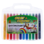 Monsters Silky Crayons 12 Pack