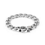 Mens Bracelet With Anchor - 23CM