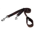 Rogz Utility Reflective Multi Lead - Nitelife Small Chocolate