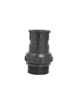 Pool Fitting Pvc Union 50MM 2MALE Thread Aquamax Black