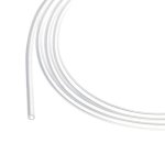 Rebower 10FT 1MM 0.04" Id X 2MM 0.08" Od Silicone Tubing Clear Industrial Plastic Tubing Pure Silicone Hoses For Pump Siphoning