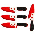 Edible Fondant Scream Knives 4PC