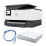 HP Officejet Pro 9013 Inkjet 4-IN-1 Print Copy Scan Fax Printer Bundle