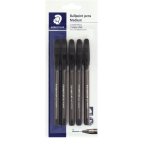 Staedtler Ballpen 4320M Black 5PK