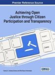 Achieving Open Justice Through Citizen Participation And Transparency Hardcover