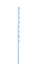 F pole – 8LINE Straight Tube Black