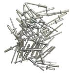 4.0X15MM Aluminium Rivet Open PK100