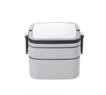 Double-layer Portable Lunch Box With Lid