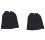Lady Butterfly 2 In A Pack Black And Black Floral Under Cap