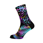 Pastel Black Socks - XL