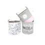 3 X Waterproof Basket Stand Laundry Basket Toy Storage Box Large Bag