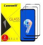 Asus Zenfone 10 Premium Tempered Glass Screen Protector Black 2PK