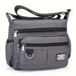 Large Capacity Multi-layer Waterproof Backpack Shoulder Crossbody Bag Travel Casual Men's Bag Nylon Cloth Bag