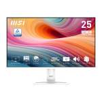 MSI Perfectedge Pro MP251W E2 24.5" Fhd Ips Office Monitor White