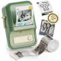 NB607 - NIIMBOT - B21_PRO - 300DPI - PORTABLE THERMAL LABEL BLUETOOTH PRINTER INCL FREE LABEL ROLL (50X30MM) DARK GREEN