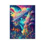 Easy Craft Diamond Painting Diy Kit 40X30CM- Mushroom Paradise