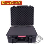 Tork Craft Hard Case 462X435X225MM Od With Foam Black Water & Dust Proof PLC1670