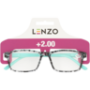 Designer Eyes +2.0 Two Tone Frame Reading Glasses Colour May Vary