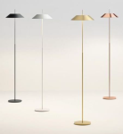 Vibia Floor Lamp – Copper Gold White Black