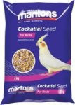 Marltons - Cockatiel Seed - 1KG