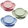 Garden Pastel Plastic Plant Pot Drip Tray Saucer 15CM 12 Piece