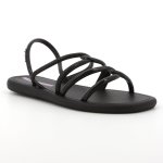 Back Strap Sandals - Black - 8