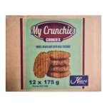 Henro My Crunchies Cookies Whole Grain Oats With Real Coconut 12X175GR