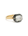 Goldair Gold Plated Cubic Zirconia Mixed Metal Statement Ring - M l