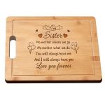 Laser Engraved Bamboo Cutting Board Shark Charcuterie Board Kitchen Decor