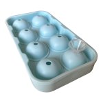 Blue 8 Ball Silicone Silicone Ice Tray