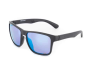 S Dice Lifestyle Sunglasses Frame-matt Black Lense Aura High Definition Rose Blue