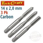 Craft Taps Carb.steel 14X2.00MM 3 PK