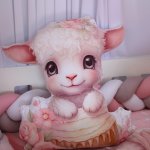 Shaped Pillow Buttercup Sheep Set
