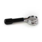 Gloss Bottomless Portafilter For Gaggia - Black