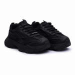 Soviet K Hilton Kids Sneaker - Black Mono - 13