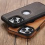 For IPhone 15 14 13 Pro Max 12 11 X XR XS MAX 7 8 Plus Faux Leather Case Thin Flexible Soft Grip Luxury
