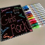 12PCS Neon Color Liquid Chalk Makers For Blackboard Chalkboard Signs Glass Window Erasable Window Markers For Cars Easter Gift H