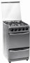 Zero Appliances 4 Burner Stainless Steel Gas Stove