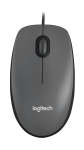 Logitech M100 Corded USB Mouse Grey