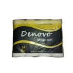 Tissue 2PLY Mega Soft 350 Sheets – 24 Rolls