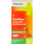 Kiddies Vanilla & Raspberry Multivitamin Chews 30 Pack