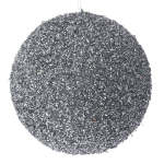 Silver Glitter Foam Bauble 15CM