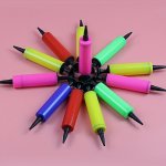 1PC Balloon Pump Air Inflator Hand Push Portable Useful Balloon Accessories For Wedding Birthday Party Decor Supplies Balloon Pu
