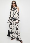 Edit Co-ord Wide Leg - Macro Tropical Fern