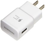 Samsung Travel Charger For Galaxy Alpha Note 4 Note 4 Edge S6 S6 Edge - Non-retail Packaging - White
