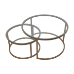 Cairo 2PCE Nestling Coffee Table Set