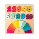 Counting Rainbows Wooden Number Puzzle