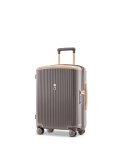 CELLINI Echolac Dynasty 4 Wheel Carry On Trolley Case Dark Chocolate